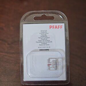 PFAFF PIPING FOOT SYSTEM SEWING MACHINE #820532096